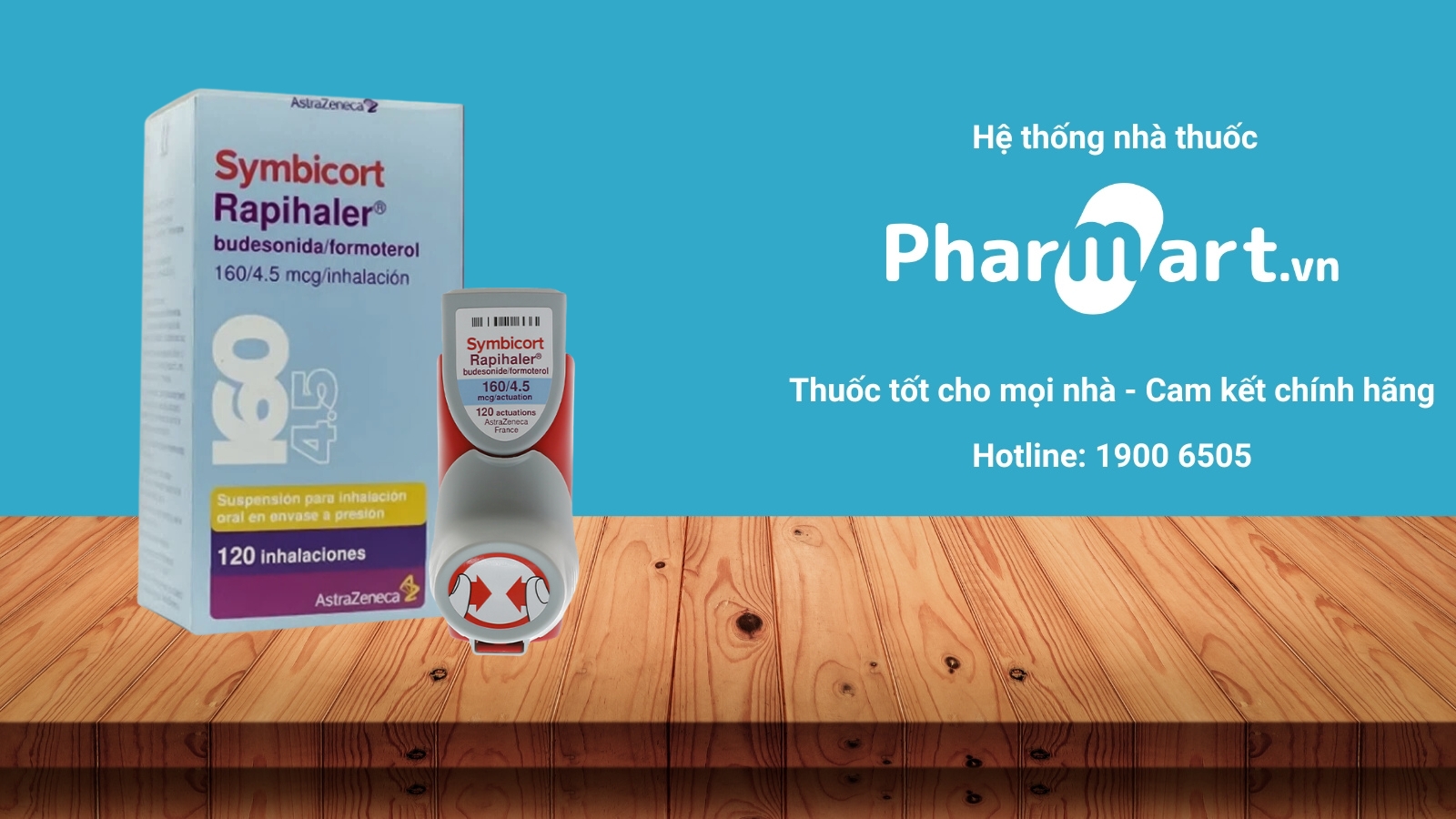 Mua ngay thuốc bột Symbicort Rapihaler chính hãng tại Pharmart.vn