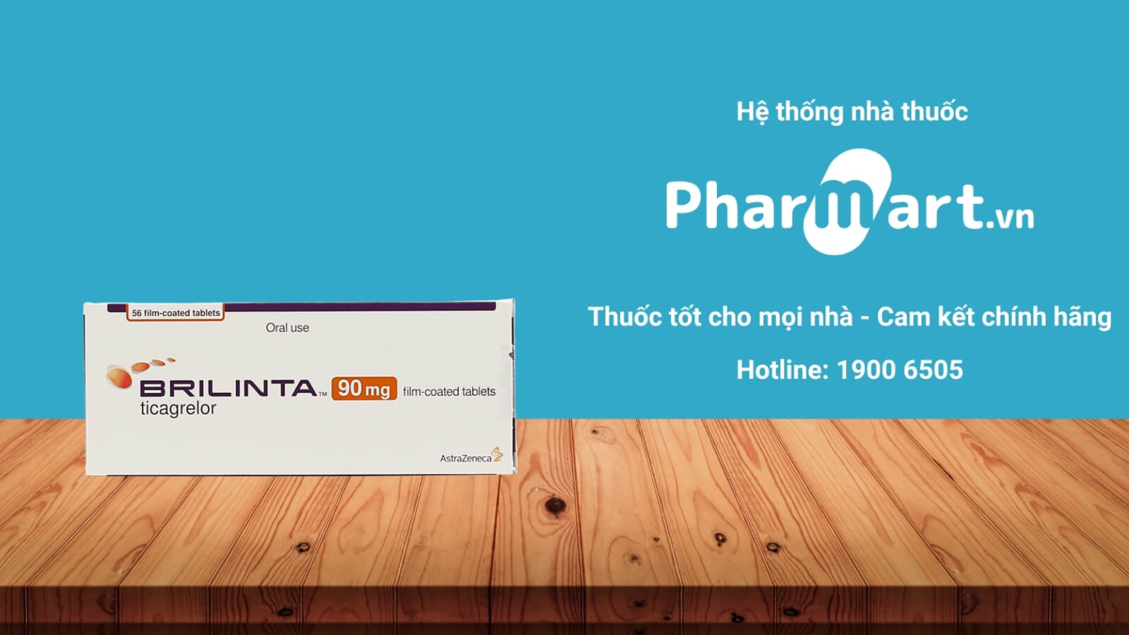 Mua ngay Brilinta 90mg chính hãng tại Pharmart.vn