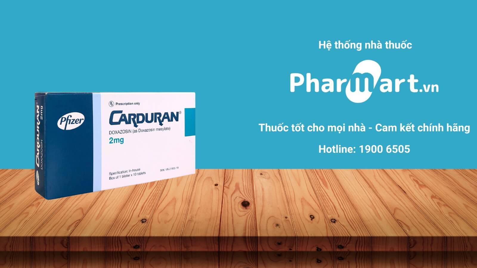 Mua ngay thuốc Carduran 2mg tại Pharmart.vn