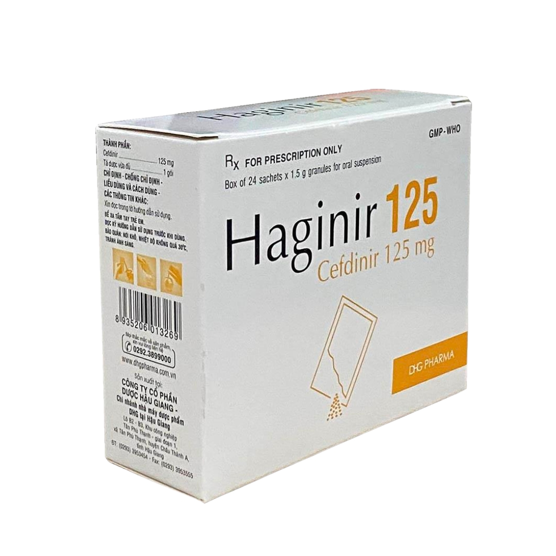 Thuốc Cefdinir 125mg HV Pharmart.vn
