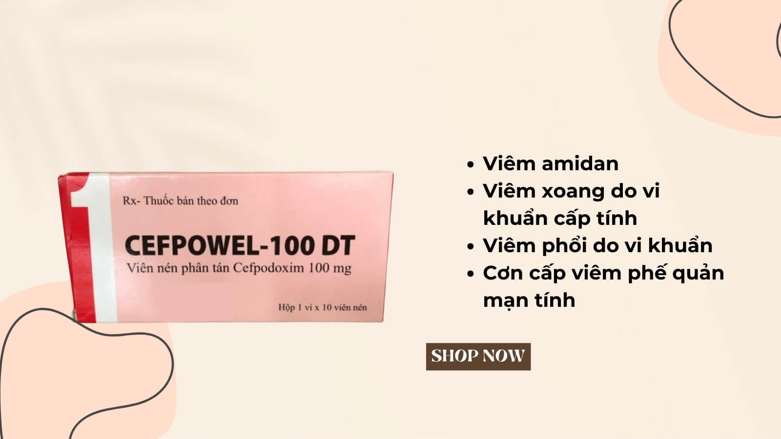 Cefpowel hiệu quả trong điều trị nhiễm khuẩn hô hấp