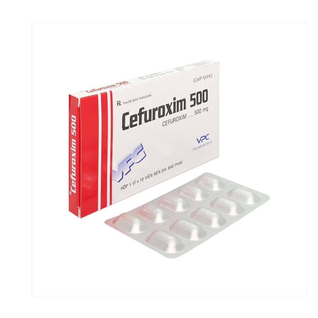 Thuốc Cefuroxim 500 mg VPC