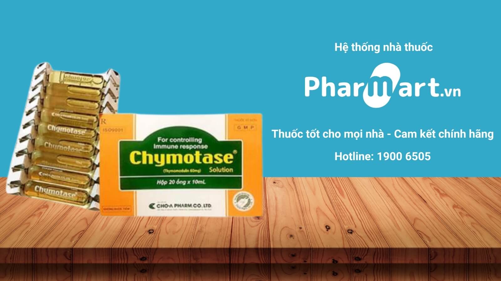 Mua Thuốc Chymotase chính hãng tại Pharmart.vn