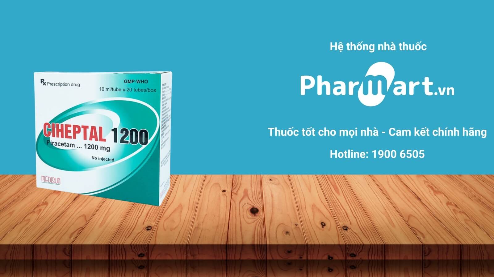 Mua ngay thuốc Ciheptal 1200 tại Pharmart.vn