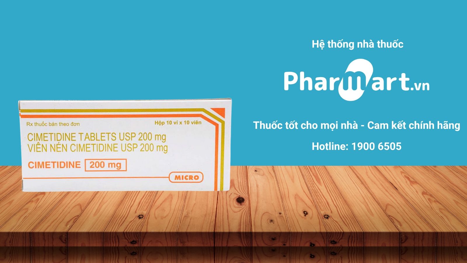 Mua ngay Cimetidine Micro tại Pharmart.vn