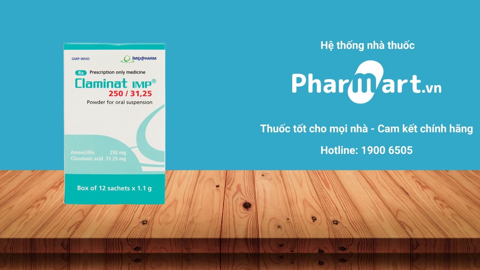 Mua ngay Claminat tại Pharmart.vn