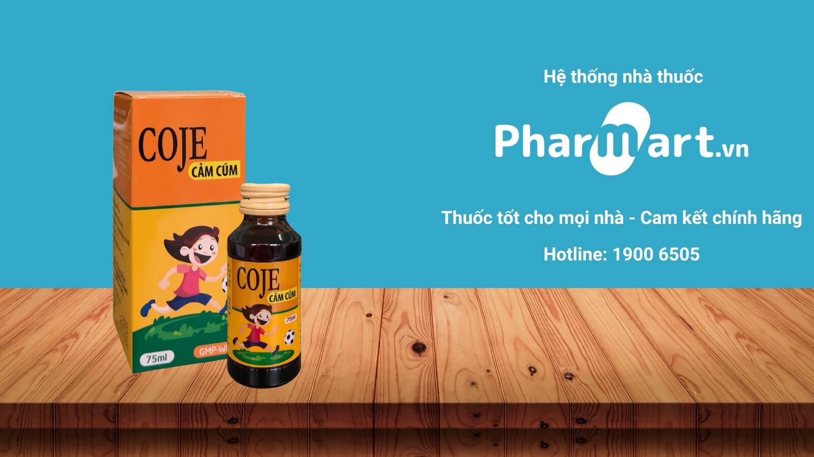 Mua Siro Coje cảm cúm chính hãng tại Pharmart.vn