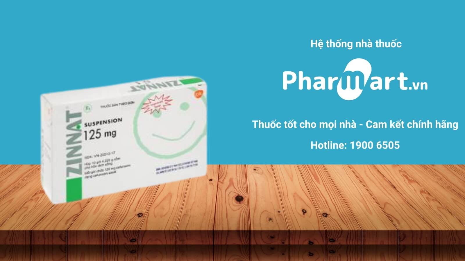 Mua Thuốc cốm Zinnat Suspension 125mg chính hãng tại Pharmart.vn