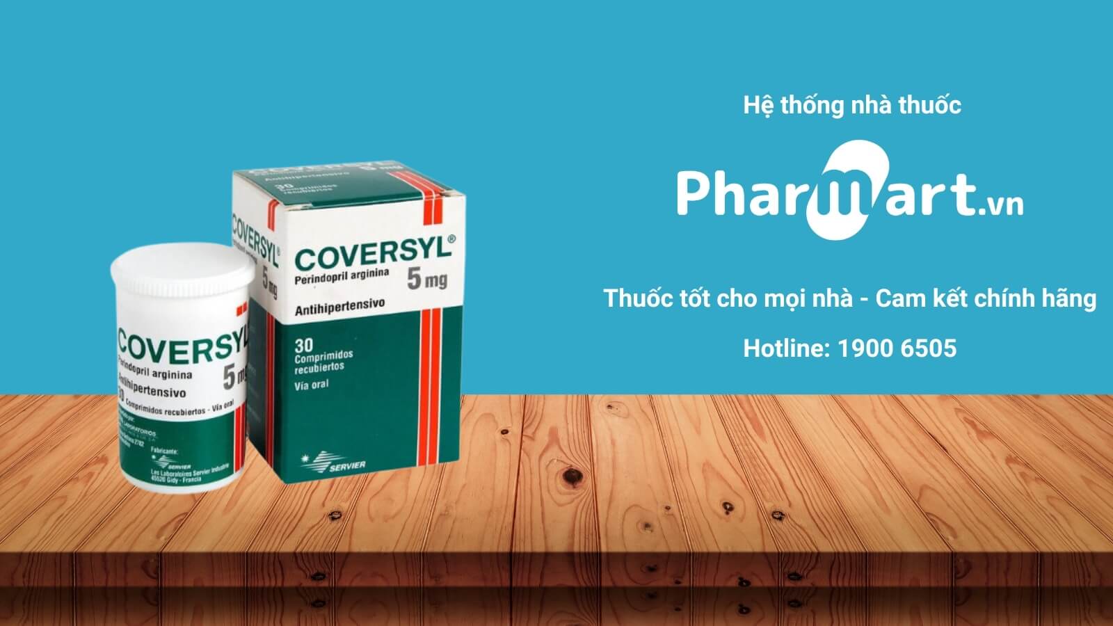 Mua ngay Coversyl tại Pharmart.vn