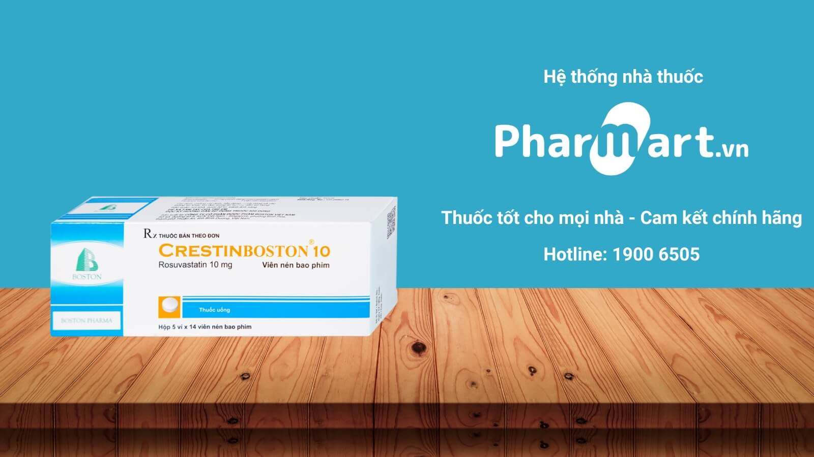 Mua ngay Crestin Boston 10 tại Pharmart.vn