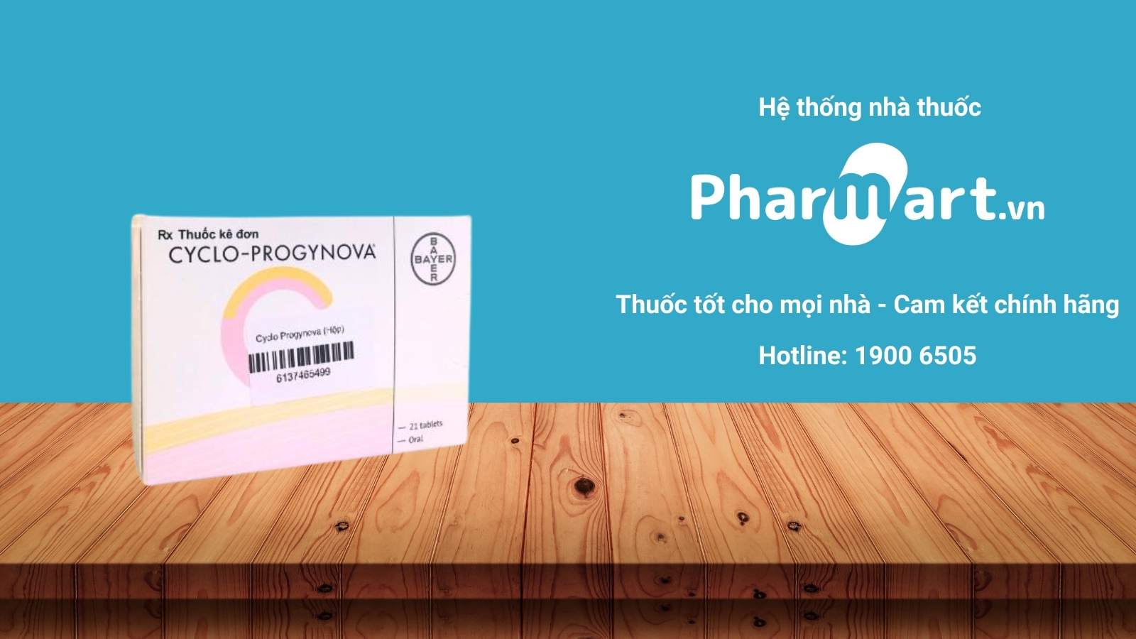 Mua ngay thuốc Cyclo-Progynova chính hãng tại Pharmart.vn