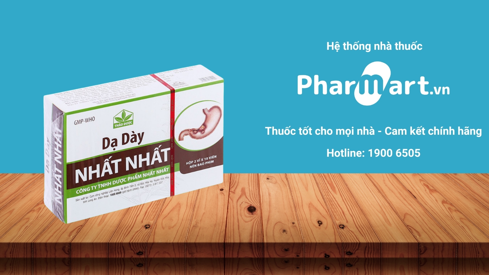 Mua ngay Dạ dày nhất nhất chính hãng tại Pharmart.vn