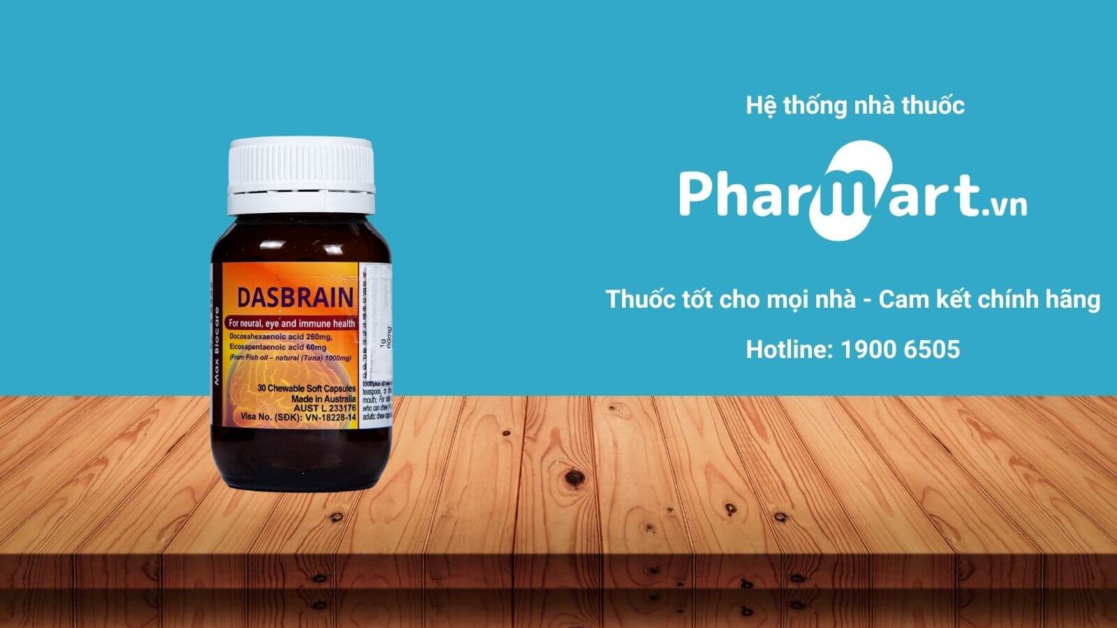Mua ngay DasBrain chính hãng tại Phartmart.vn