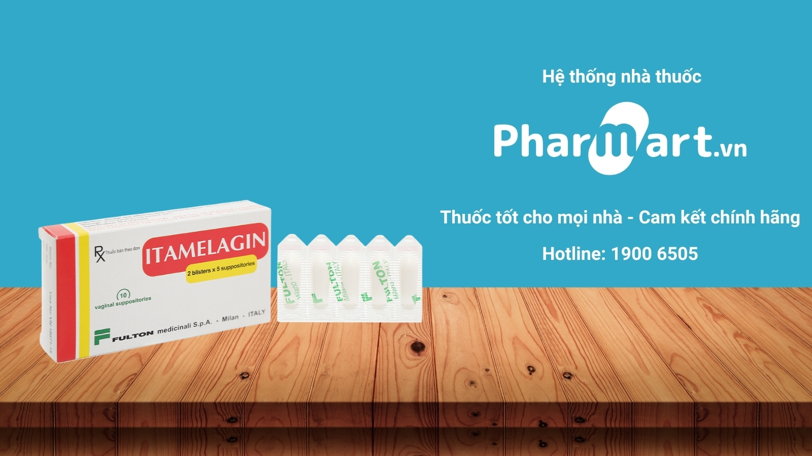 Mua ngay thuốc đặt Itamelagin chính hãng tại Pharmart.vn