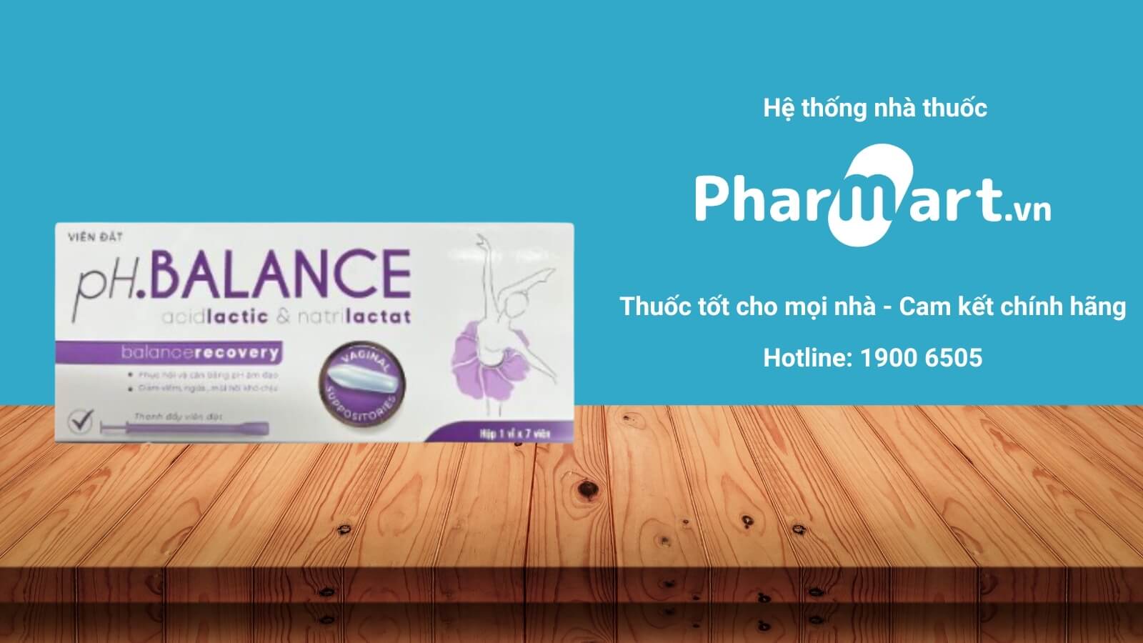 Mua ngay viên đặt pH.Balance tại Pharmart.vn