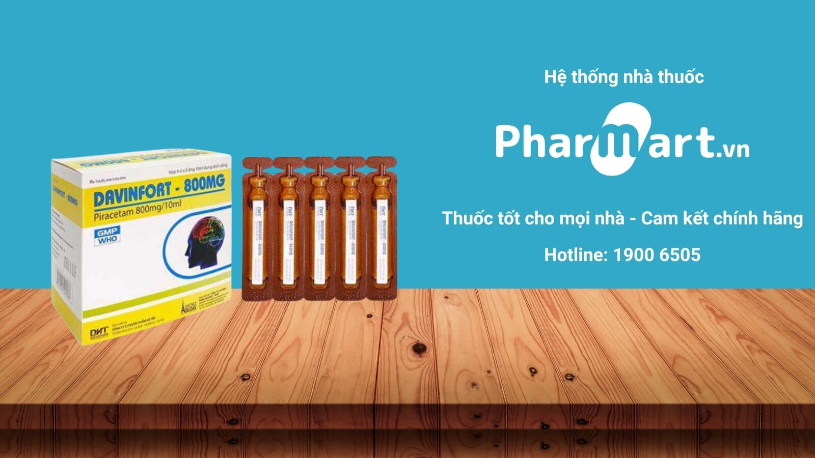Mua ngay thuốc Davinfort 800mg tại Pharmart.vn