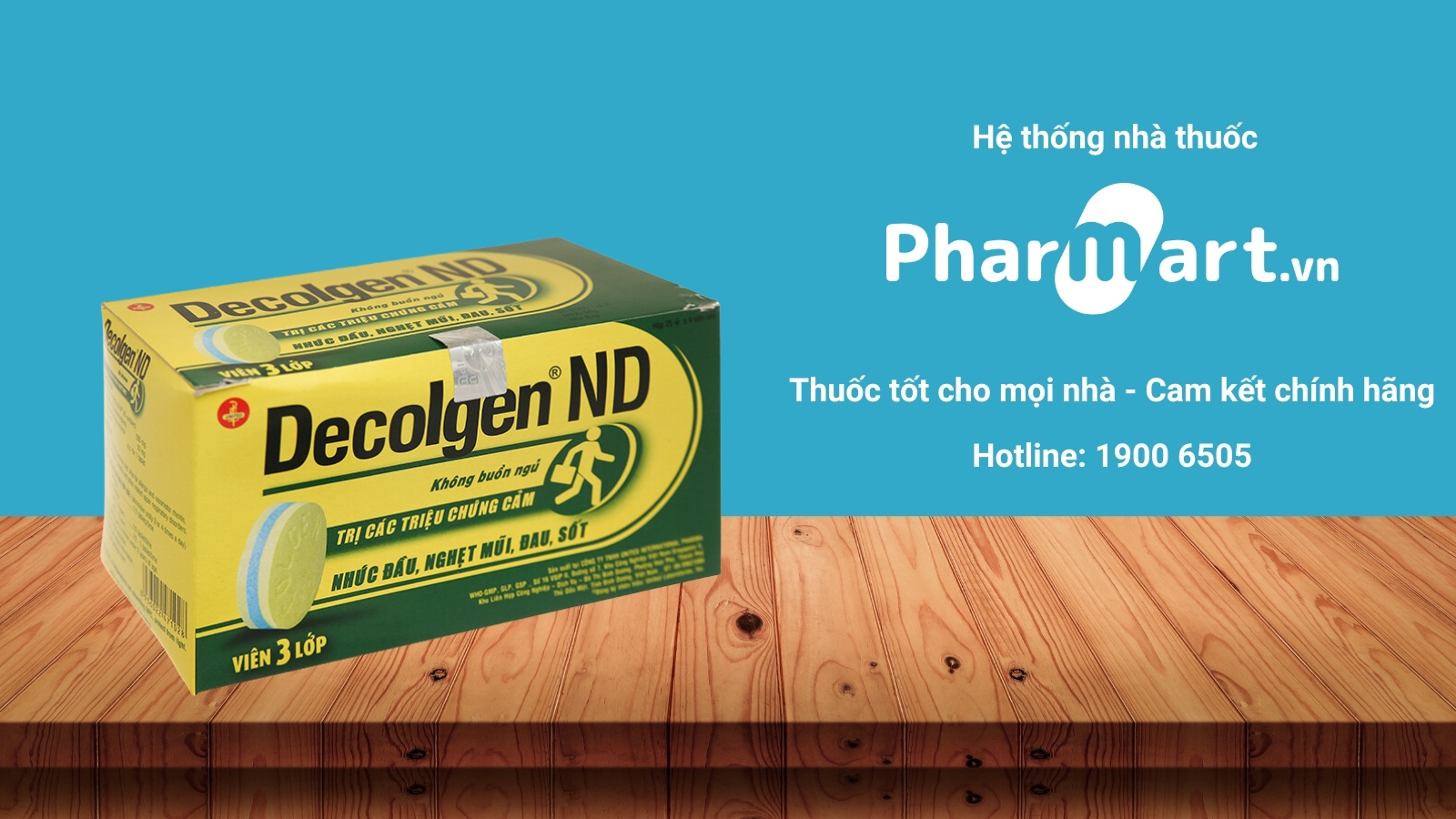 Mua ngay thuốc Decolgen ND chính hãng tại Pharmart.vn