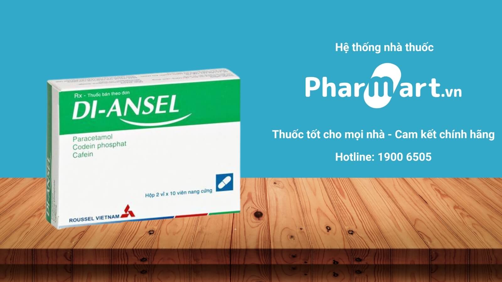 Mua Thuốc Di Ansel chính hãng tại Pharmart.vn