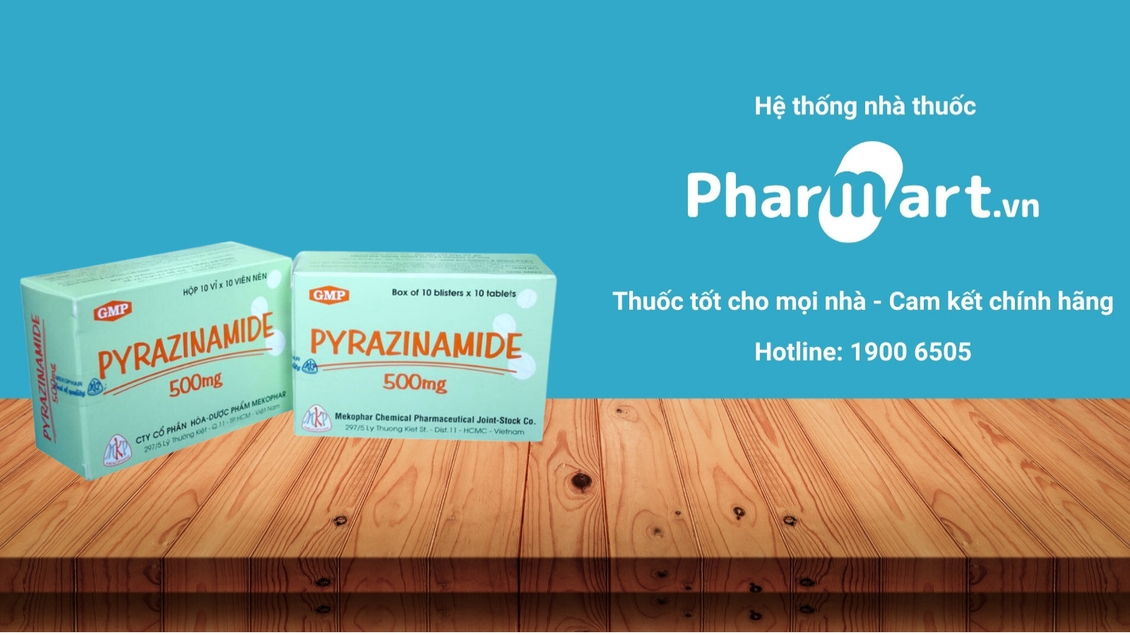 Mua ngay thuốc Pyrazinamide 500mg chính hãng tại Pharmart.vn