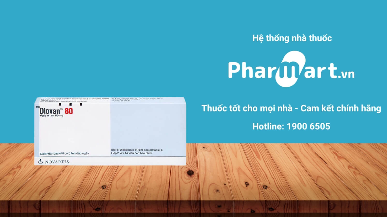 Mua ngay Diovan 80mg chính hãng tại Pharmart.vn