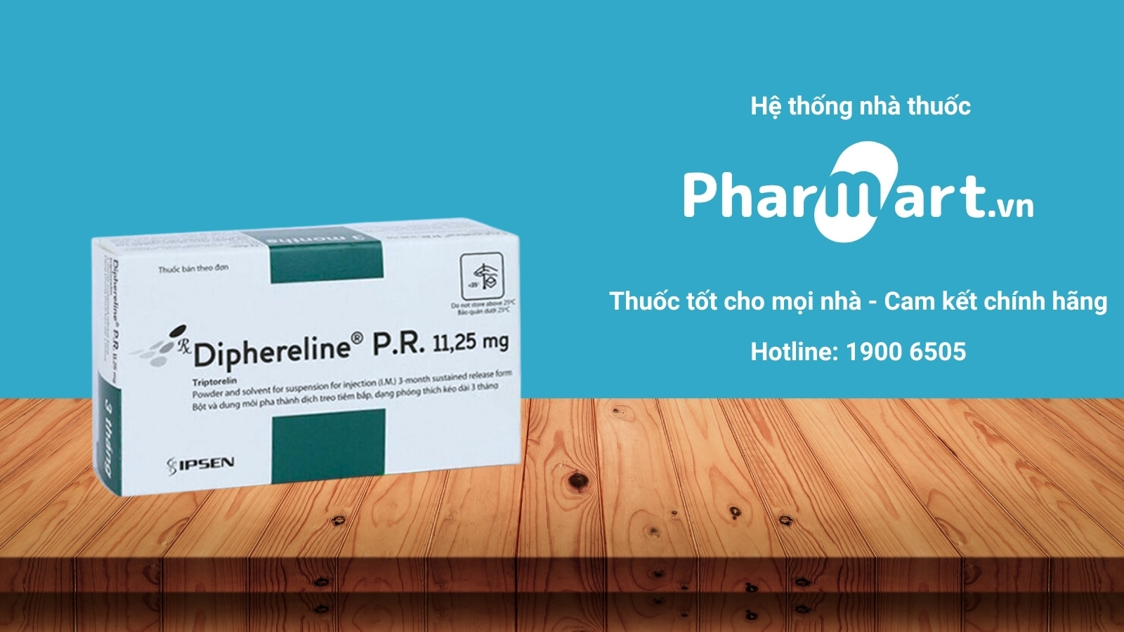 Mua ngay thuốc Diphereline P.R. 11.25mg chính hãng tại Pharmart.vn