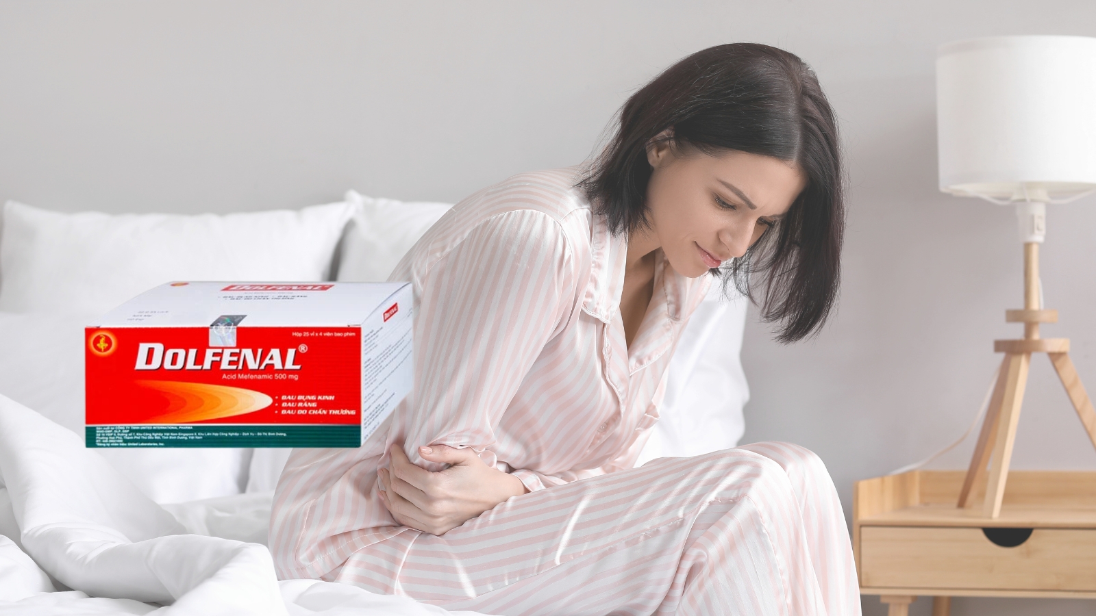 Thuốc Dolfenac giúp giảm các triệu chứng rong kinh, đau bụng kinh một cách nhanh chóng, hiệu quả