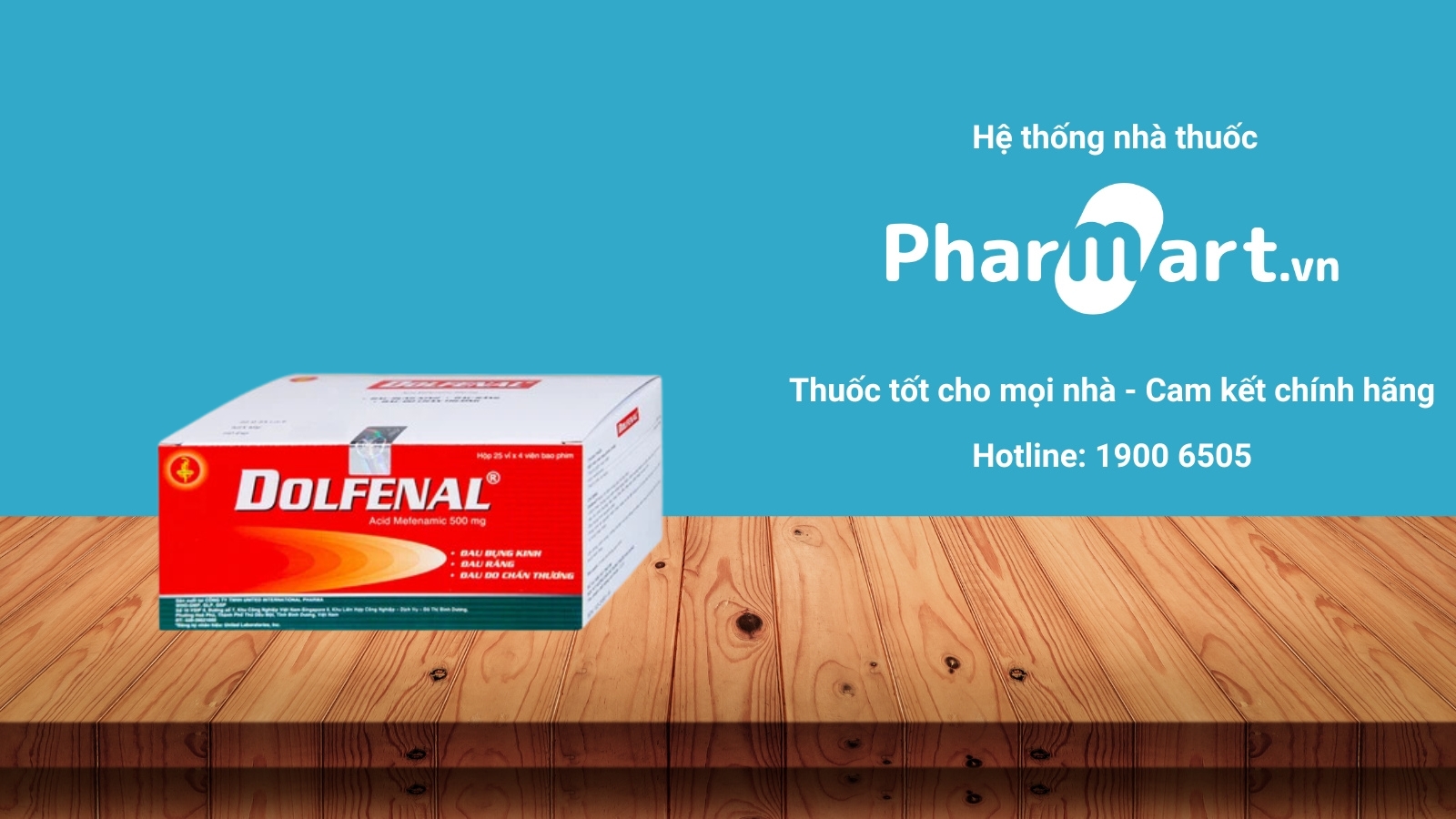 Mua ngay thuốc Dolfenac chính hãng tại Pharmart.vn