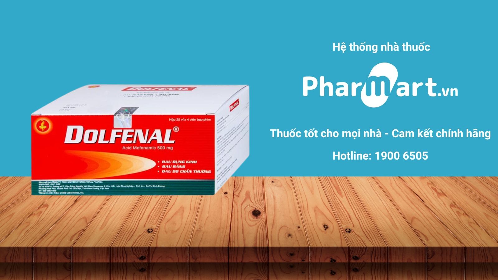 Mua ngay Thuốc Dolfenal chính hãng tại Pharmart.vn
