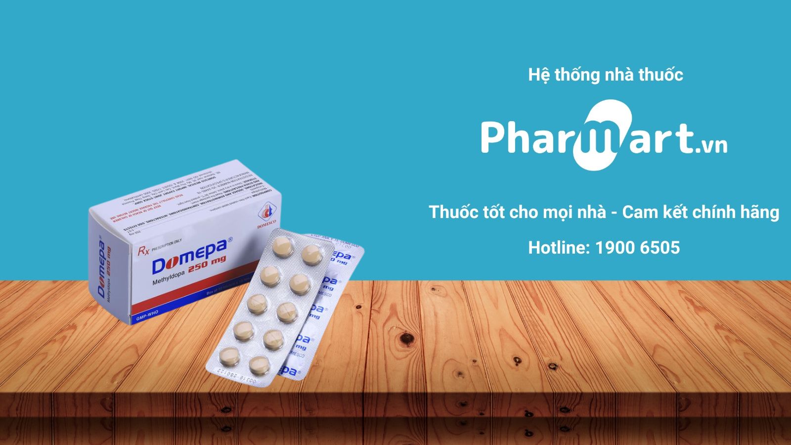 Mua ngay thuốc Domepa 250mg chính hãng tại Pharmart.vn