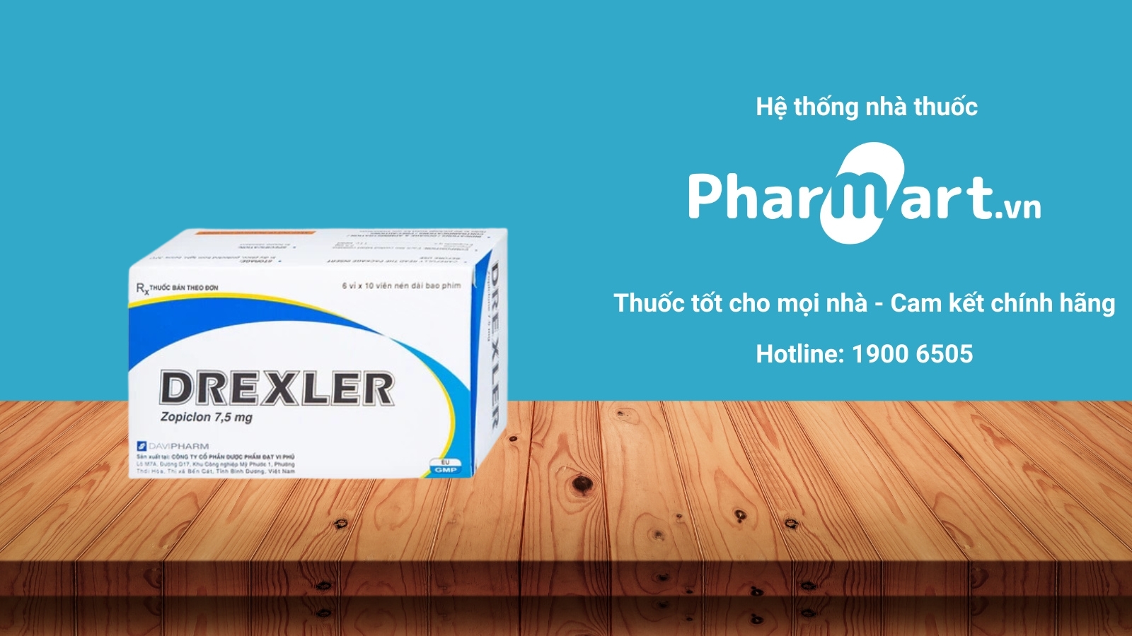 Mua ngay thuốc Drexler 7.5mg chính hãng tại Pharmart.vn