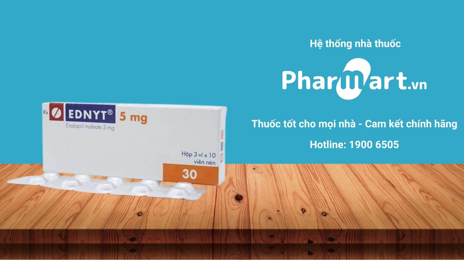Mua ngay thuốc Ednyt 5mg chính hãng tại Pharmart.vn