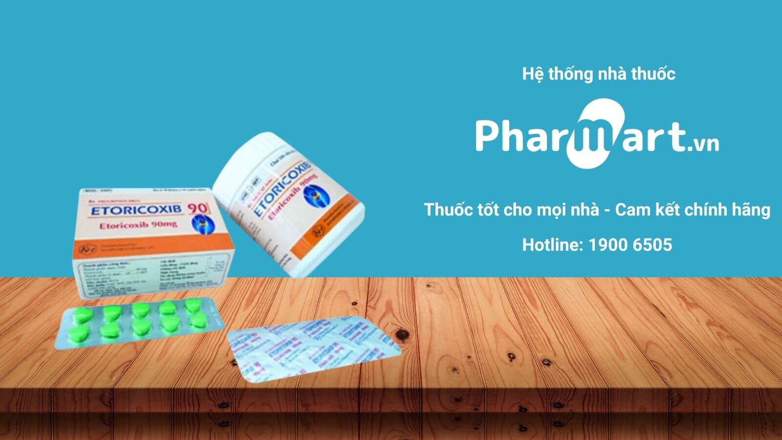 Mua ngay Etoricoxib Khapharco 90mg chính hãng tại Pharmart.vn