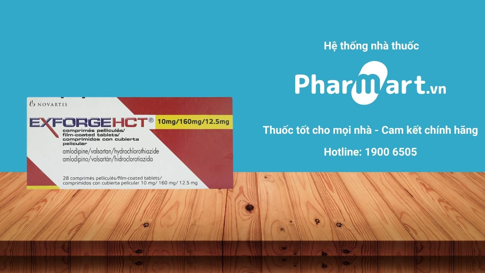 Mua ngay Exforge HCT tại Pharmart.vn
