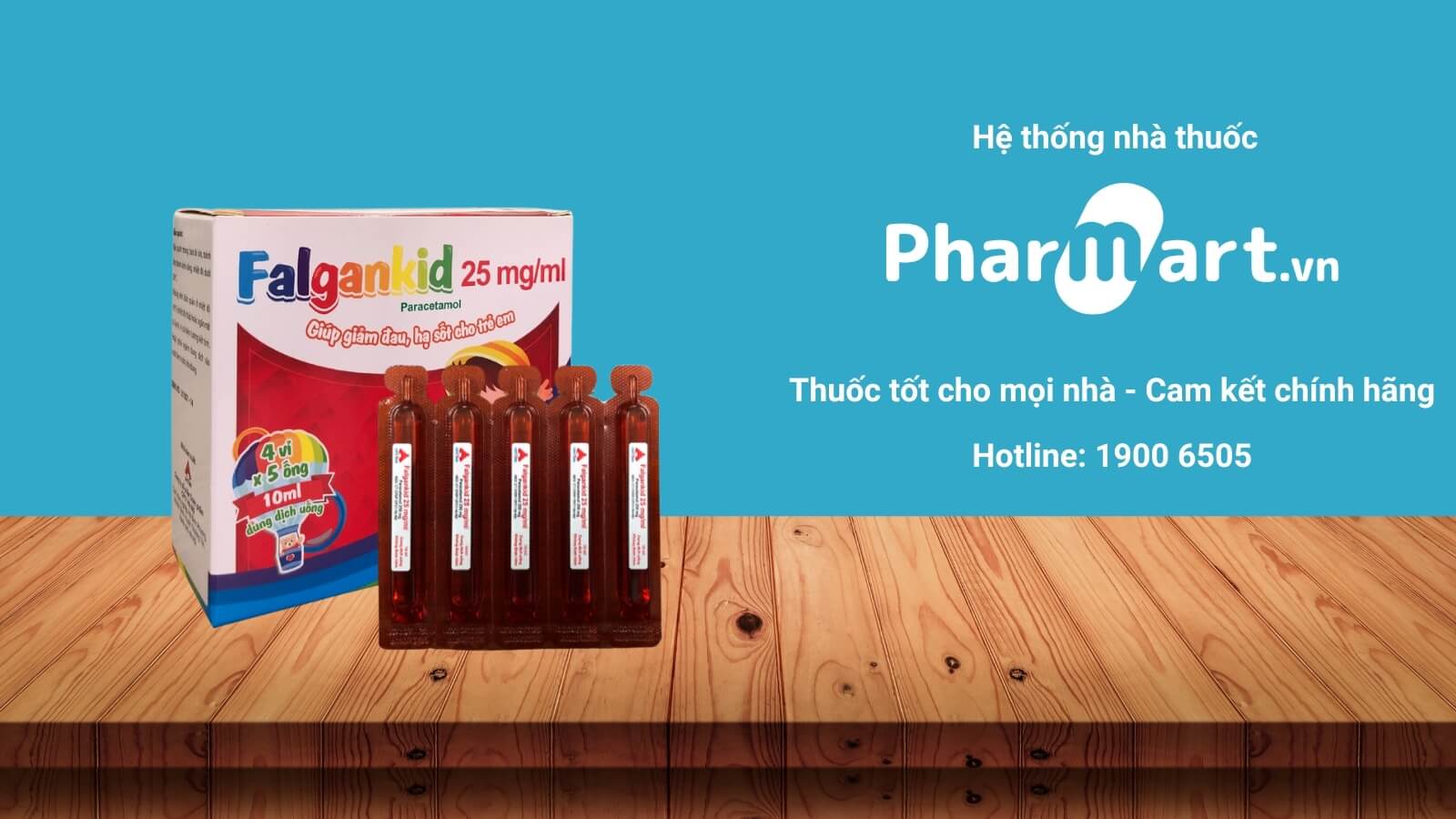 Mua Thuốc Falgankid 250 chính hãng tại Pharmart.vn