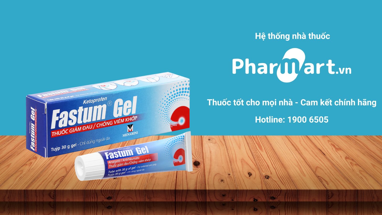 Mua ngay Fastum Gel tại Pharmart.vn