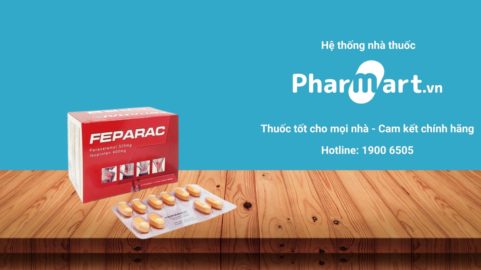 Mua ngay thuốc Feparac chính hãng tại Pharmart.vn