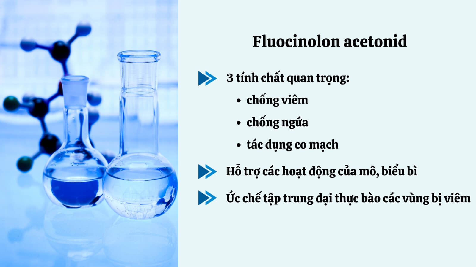 Fluocinolon acetonid và các công dụng