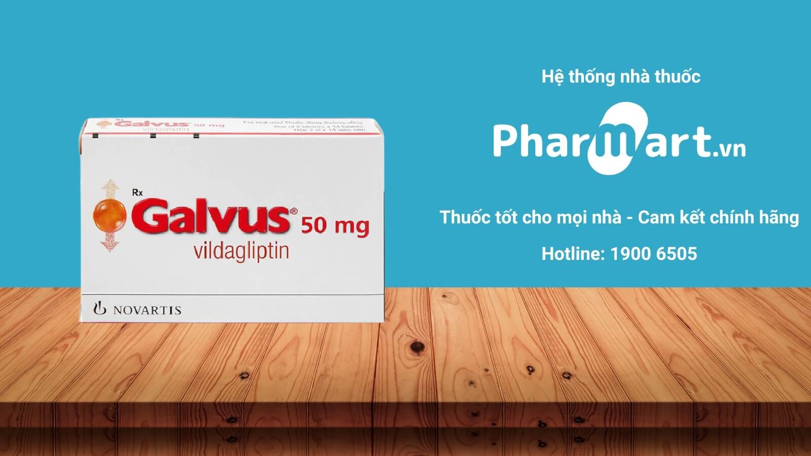 Mua ngay Galvus 50mg tại Pharmart.vn