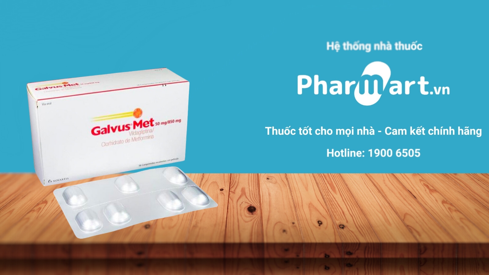 Mua ngay Galvus Met tại Pharmart.vn