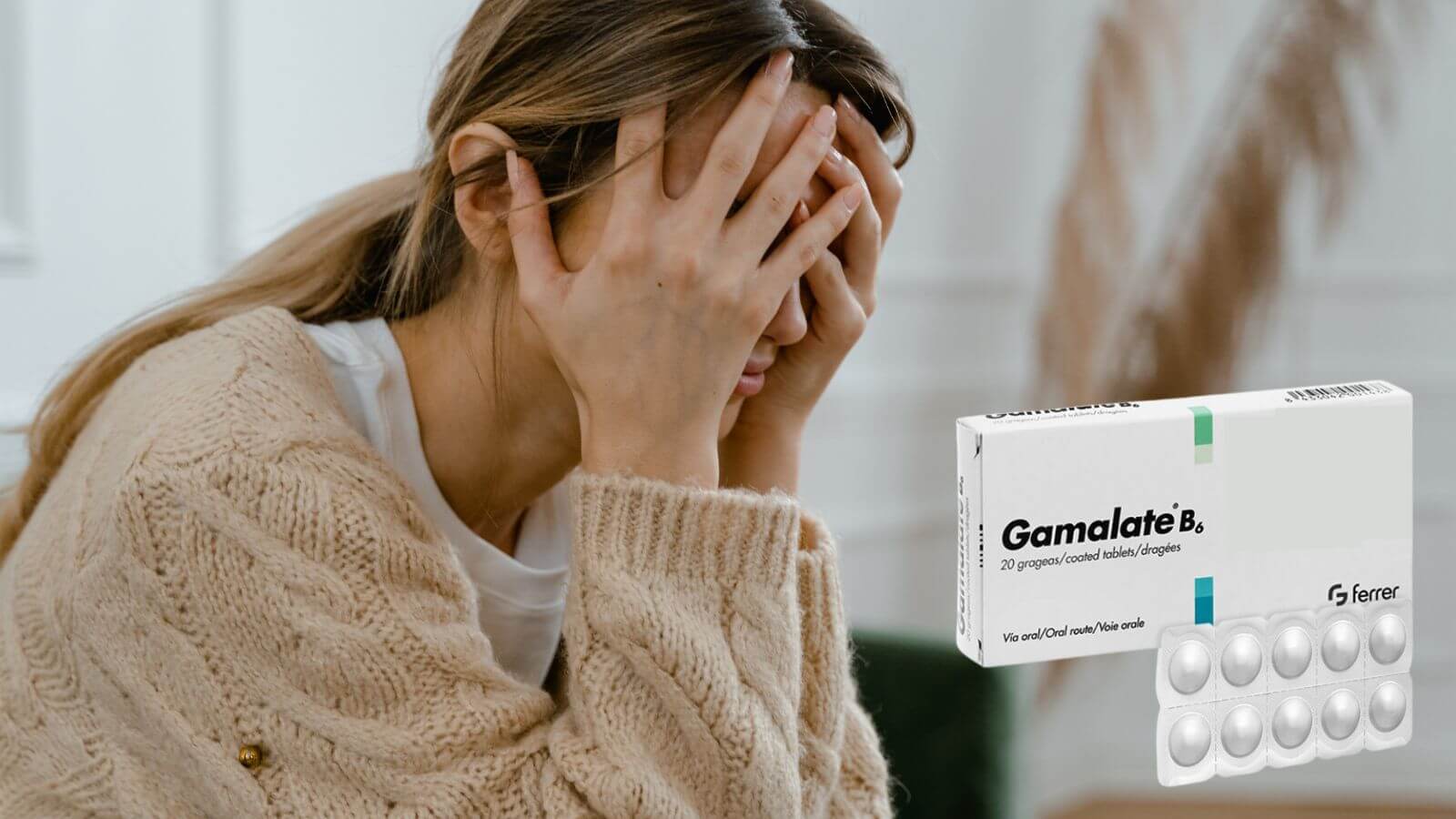Gamalate B6 viên giúp hỗ trợ điều trị các triệu chứng suy nhược thần kinh, giảm căng thẳng, lo âu và mệt mỏi