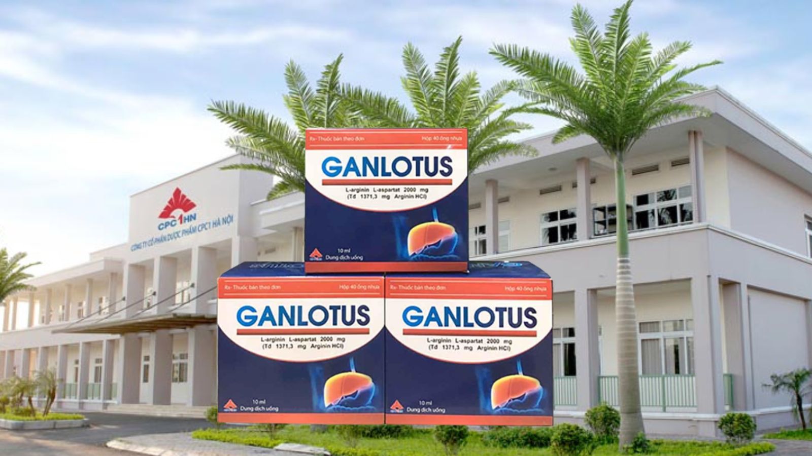 Ganlotus do Dược phẩm CPC1 Hà Nội sản xuất