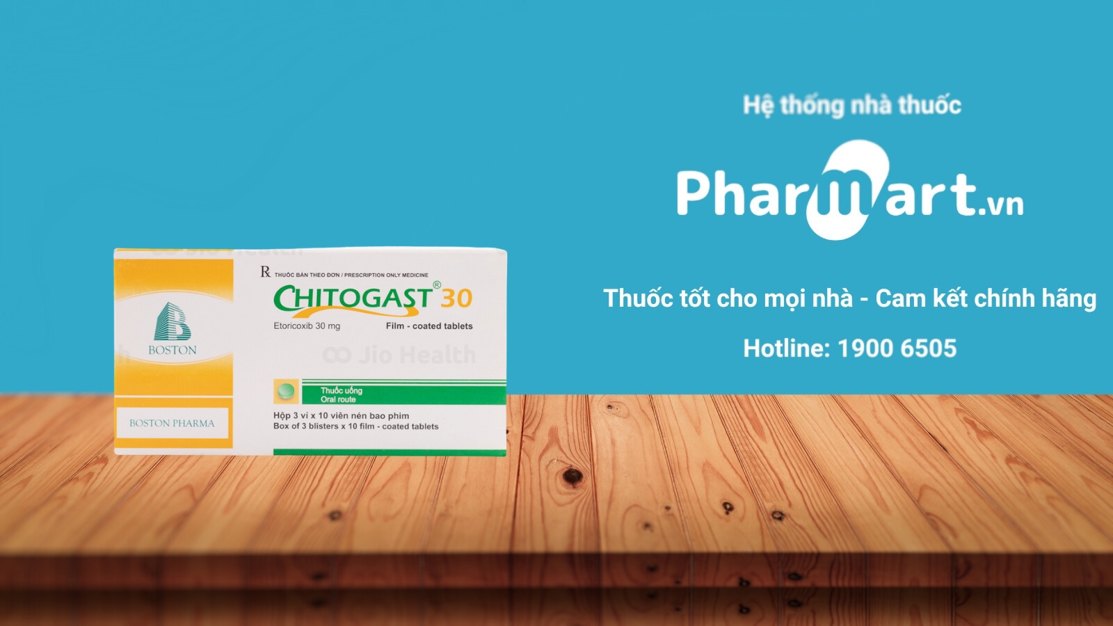 Mua ngay Chitogast 30mg tại Pharmart.vn