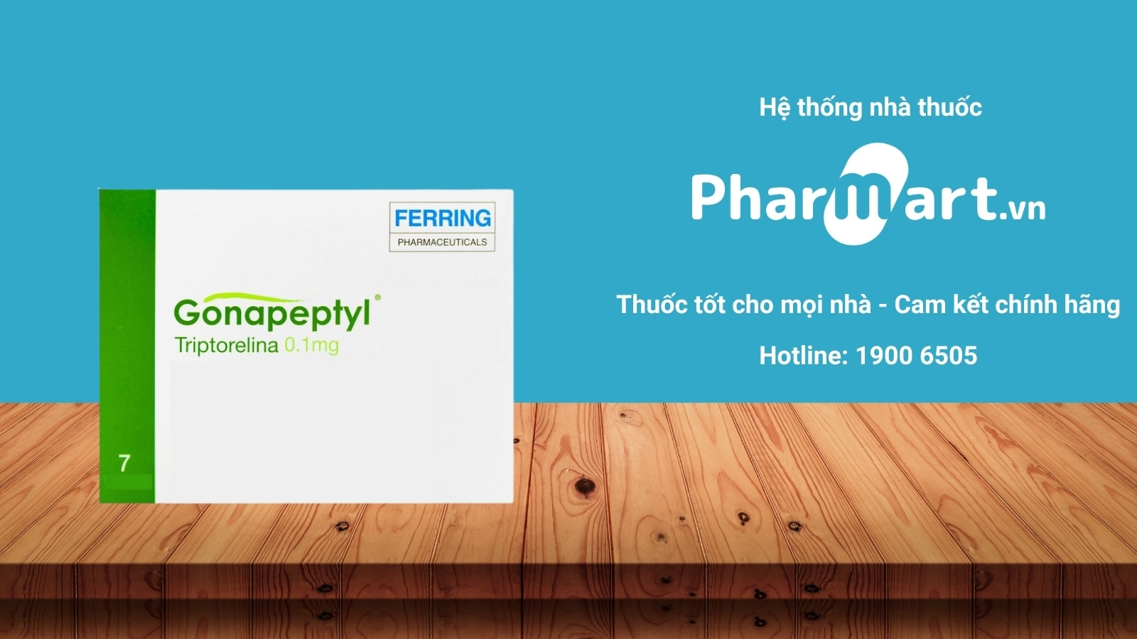 Mua ngay thuốc Gonapeptyl 0,1mg/ml chính hãng tại Pharmart.vn