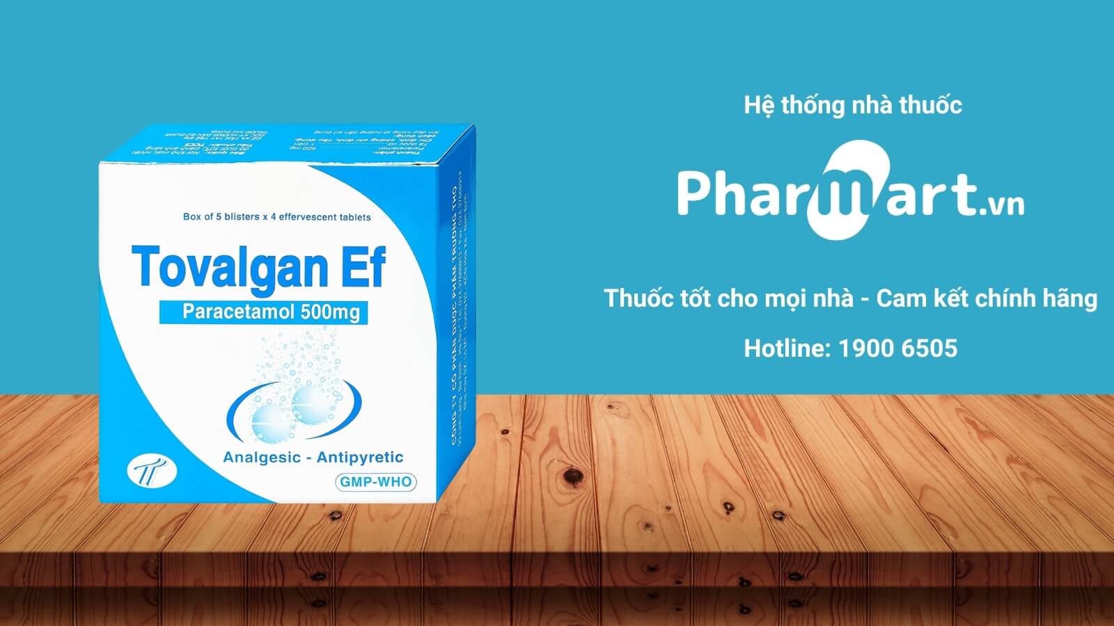 Mua ngay Tovalgan Ef tại Pharmart.vn