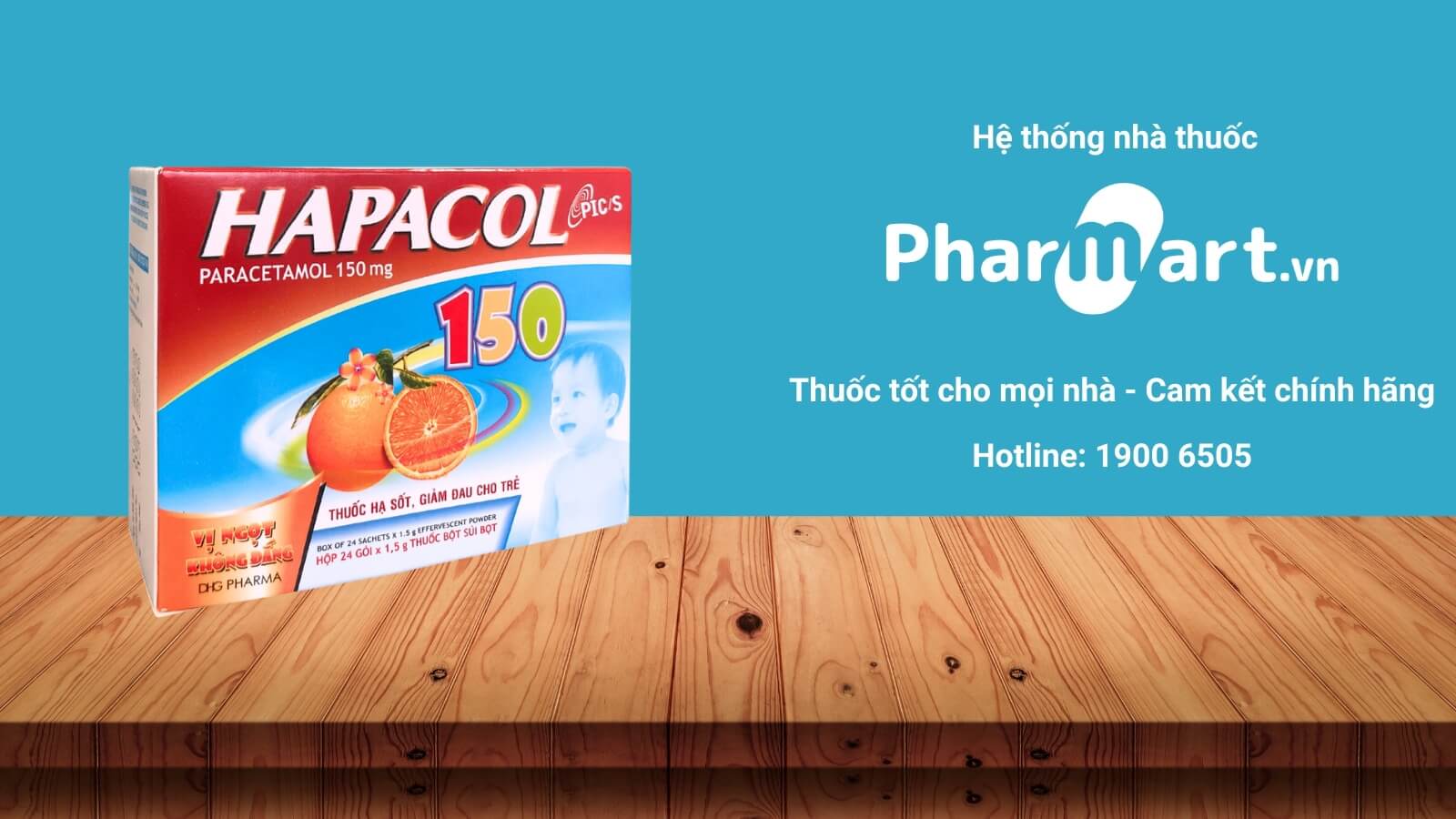 Mua ngay Thuốc Hapacol 150 tại Pharmart.vn