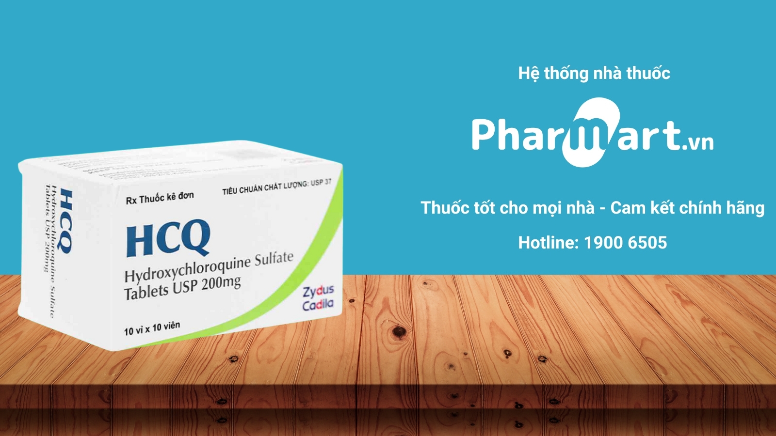 Mua ngay HCQ Cadila tại Pharmart.vn