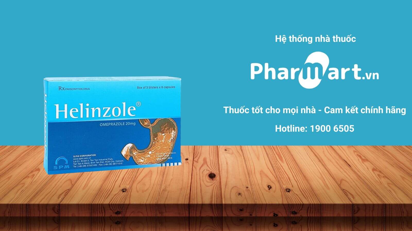 Mua ngay Helinzole chính hãng tại Pharmart.vn