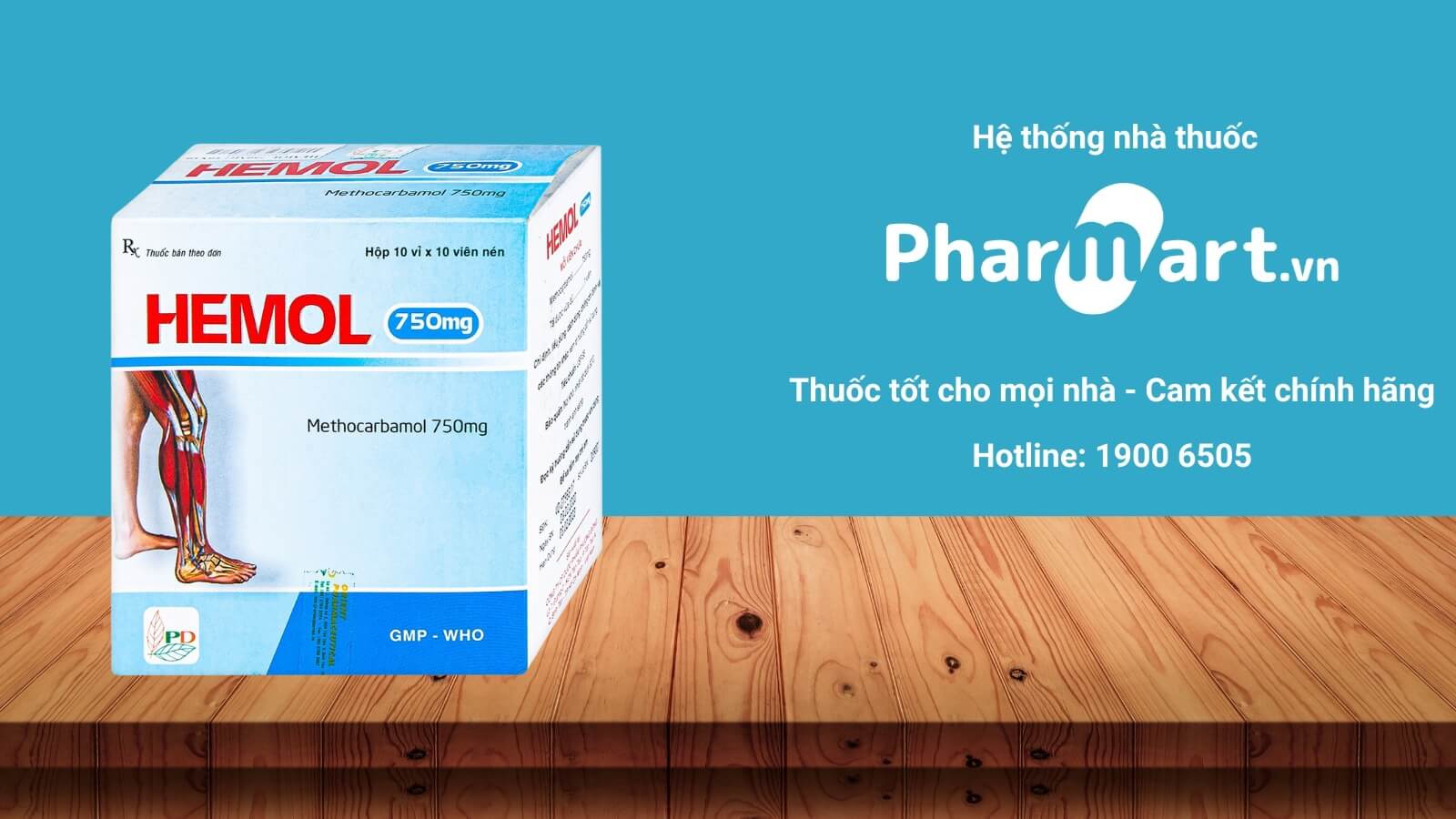 Mua Hemol 750mg chính hãng tại Pharmart.vn