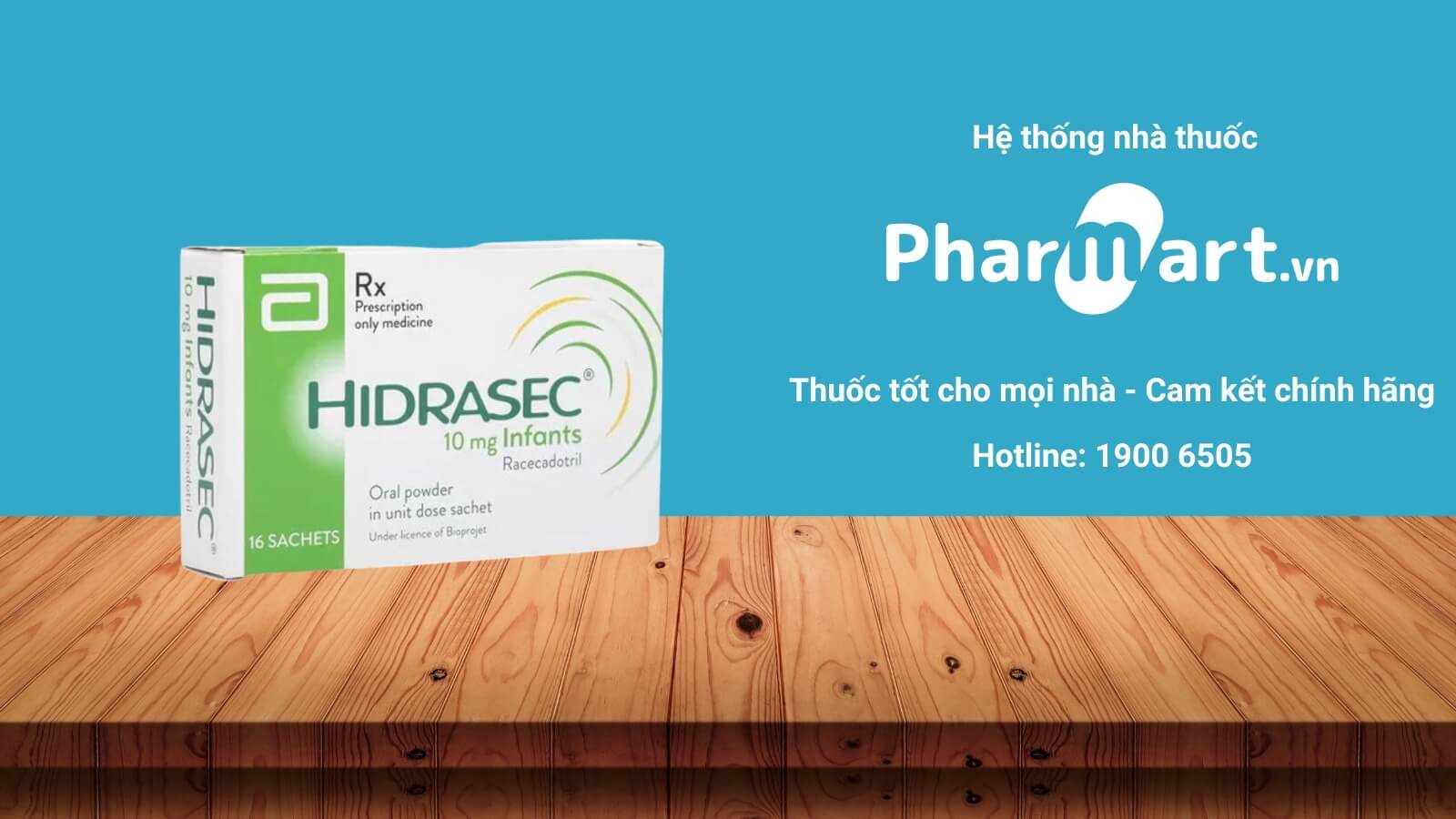 Mua ngay thuốc Hidrasec 10mg tại Pharmart.vn