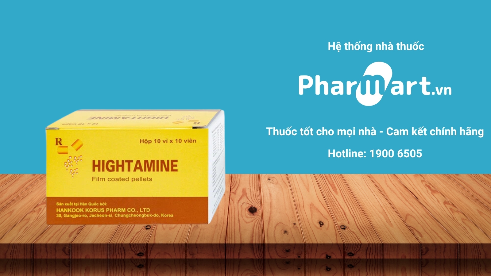 Mua ngay thuốc Hightamin chính hãng tại Pharmart.vn